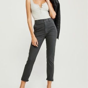 Abercrombie High Rise Chino Pants